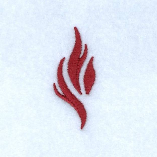 Picture of Flame Machine Embroidery Design