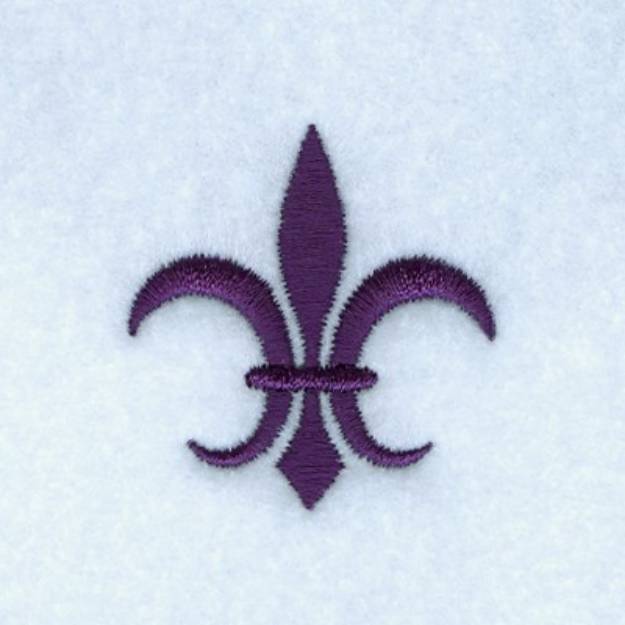 Picture of Fleur de Lis Machine Embroidery Design