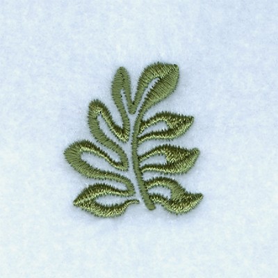 Leaf Machine Embroidery Design