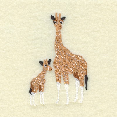Giraffe  Baby Machine Embroidery Design