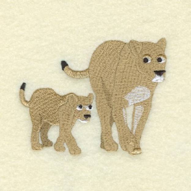 Picture of Lion  Baby Machine Embroidery Design