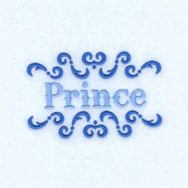 Picture of Prince Flourish Machine Embroidery Design