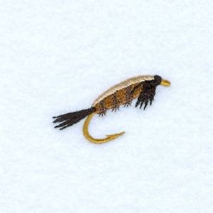 Picture of Nymph Fly Lure Machine Embroidery Design