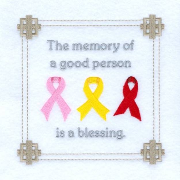 Picture of Blessing Square Machine Embroidery Design