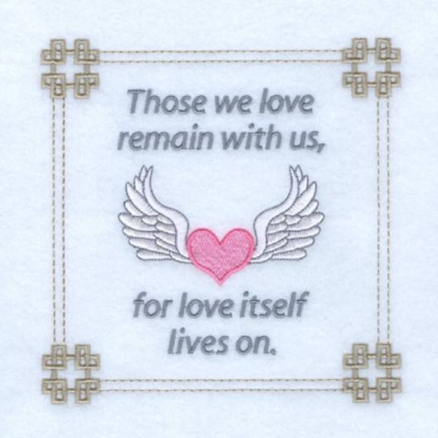 Picture of Lives On Square Machine Embroidery Design