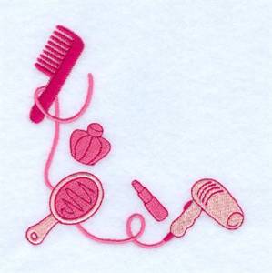 Picture of Beauty Sleep Corner Machine Embroidery Design