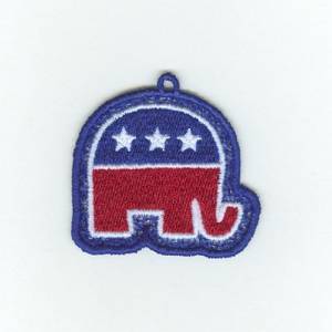Picture of Republican Lace Charm Machine Embroidery Design