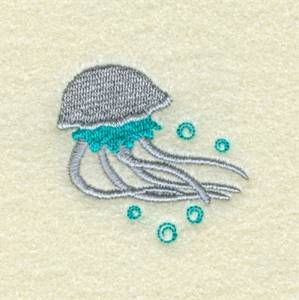 Picture of Jellyfish Accent Machine Embroidery Design