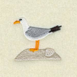 Picture of Seagull Accent Machine Embroidery Design