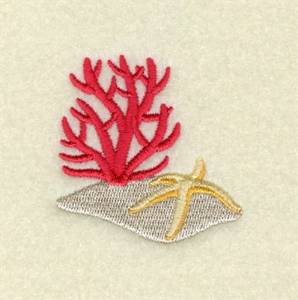 Picture of Starfish Accent Machine Embroidery Design