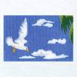 Picture of Tropical Beach Panel 2 Machine Embroidery Design