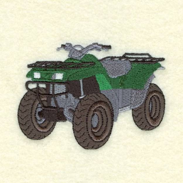 Picture of Utility ATV Machine Embroidery Design