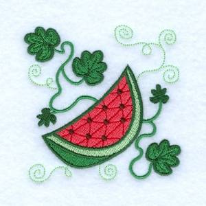 Picture of Jacobean Watermelon Machine Embroidery Design