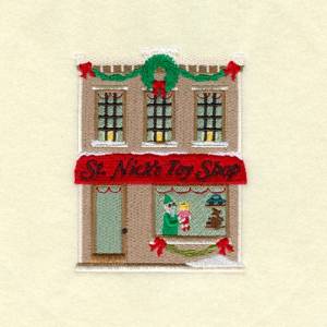 Picture of Village Toy Shop Machine Embroidery Design