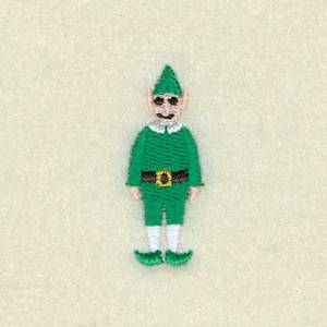 Picture of Christmas Village Elf Machine Embroidery Design