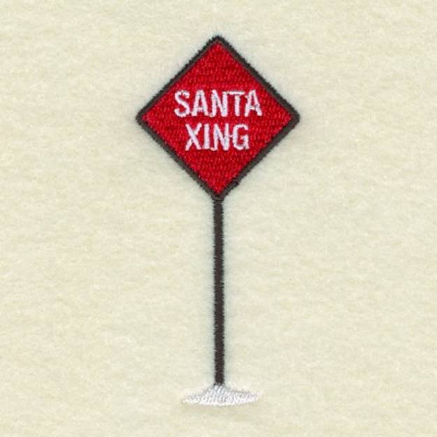 Picture of Christmas Santa Xing Machine Embroidery Design