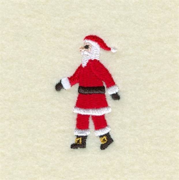 Picture of Christmas Village Santa Machine Embroidery Design
