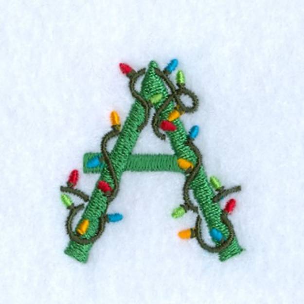 Picture of Christmas Light A Machine Embroidery Design