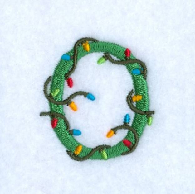 Picture of Christmas Light 0 Machine Embroidery Design