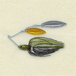 Picture of Spinner Bait Lure Machine Embroidery Design