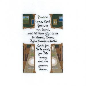 Picture of Grace Prayers Machine Embroidery Design