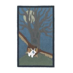 Picture of Haunted Tree & Owl Organza Machine Embroidery Design