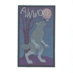 Picture of Werewolf Organza Machine Embroidery Design