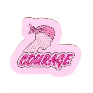 Picture of Breast Cancer Courage Machine Embroidery Design