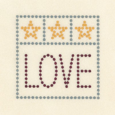 Tin Type Love Machine Embroidery Design
