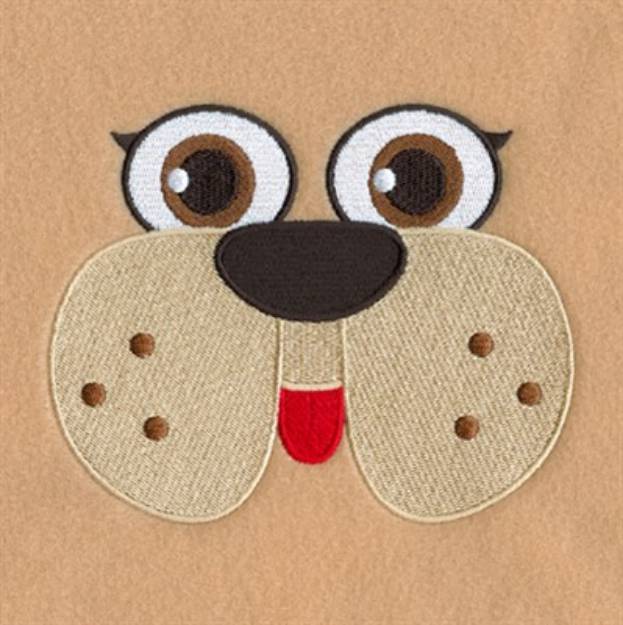 Picture of Dog Robe Face Machine Embroidery Design