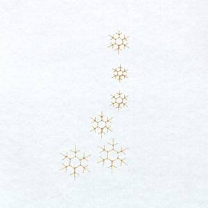 Picture of Advent Snowflakes 2 Machine Embroidery Design