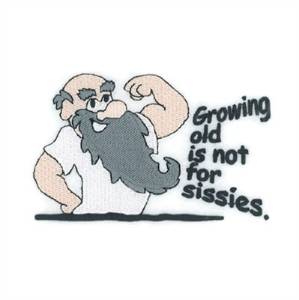 Picture of Not For Sissies Machine Embroidery Design