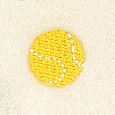 Mini Tennis Ball Machine Embroidery Design