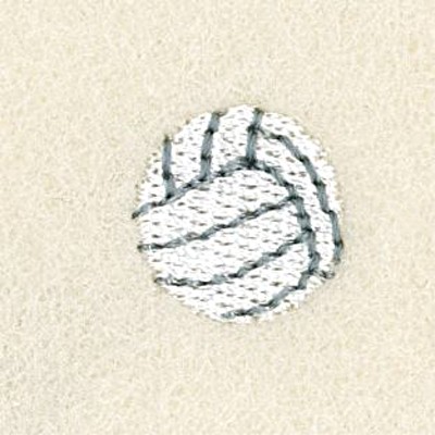 Mini Volleyball Machine Embroidery Design
