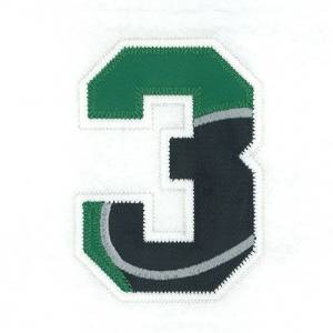 Picture of 3 Hockey Applique Machine Embroidery Design
