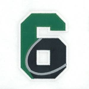 Picture of 6 Hockey Applique Machine Embroidery Design
