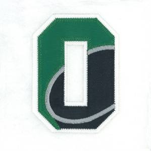 Picture of 0 Hockey Applique Machine Embroidery Design