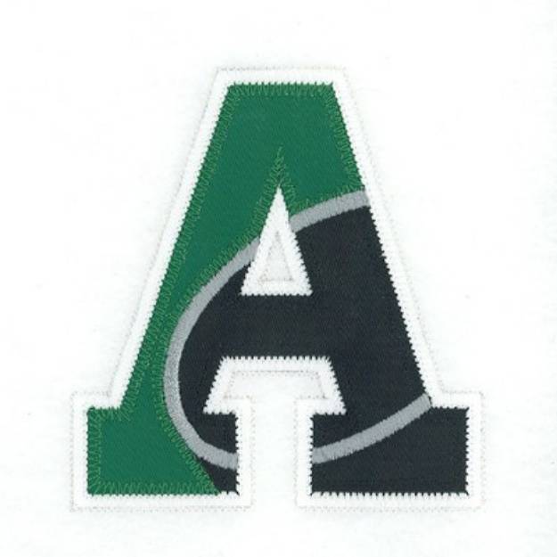 Picture of A Hockey Applique Machine Embroidery Design