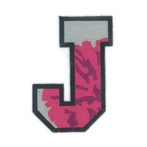 Picture of J Cheer Applique Machine Embroidery Design