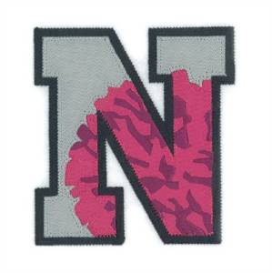 Picture of N Cheer Applique Machine Embroidery Design