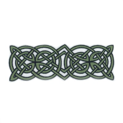 Celtic Knot Border Machine Embroidery Design