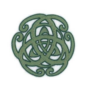 Picture of Celtic Trinity Circle Machine Embroidery Design
