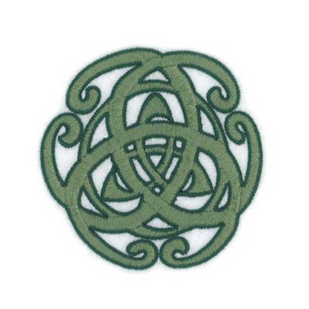 Picture of Celtic Trinity Circle Machine Embroidery Design