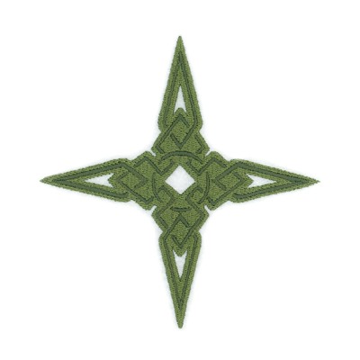Celtic Star Machine Embroidery Design
