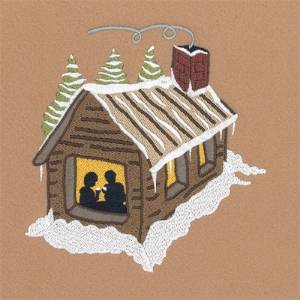 Picture of Cabin Fever Dining Machine Embroidery Design