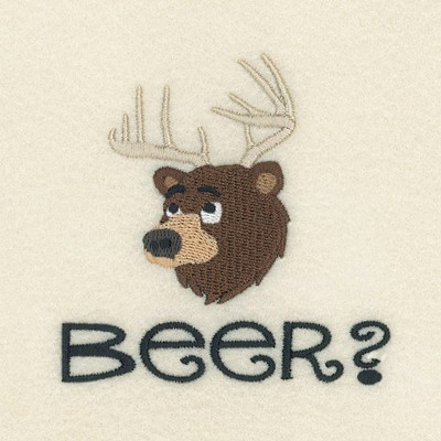 Beer? Machine Embroidery Design