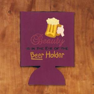 Picture of Beer Holder Koozie Machine Embroidery Design