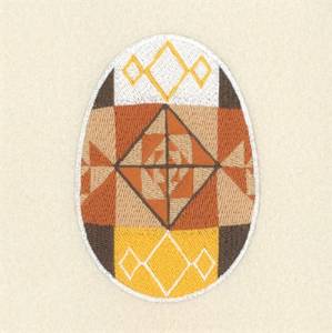 Picture of Ukrainian Egg Machine Embroidery Design