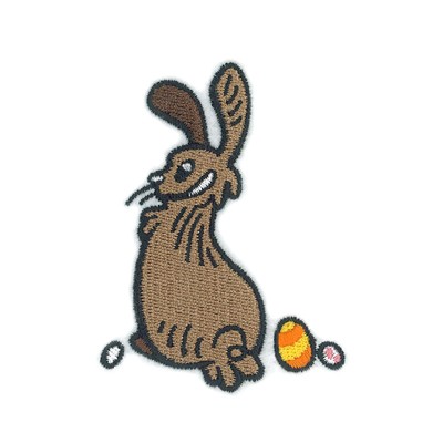 Bunnies Got Back Machine Embroidery Design