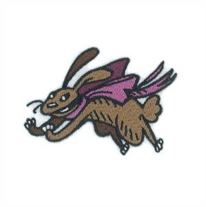 Picture of Flying Bunny Machine Embroidery Design
